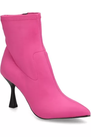 Kate Gray Damen Stiefeletten - Textil Stiefelette - pink