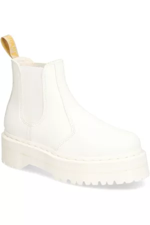 Dr. Martens Damen Stiefeletten - V 2976 Quad Mono - weiss