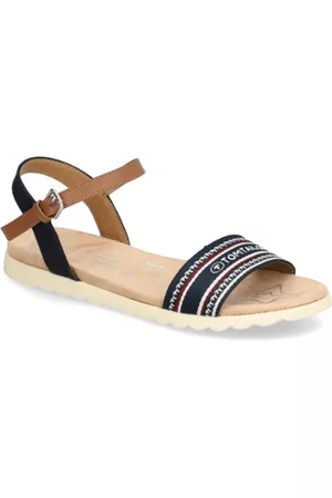 TOM TAILOR Kinder Sandalen - Textil Sandale - blau