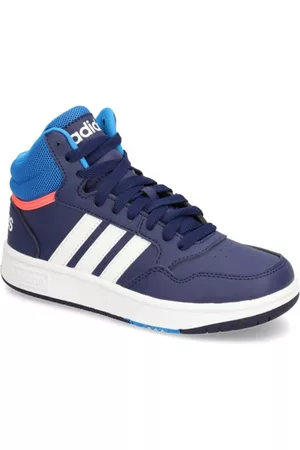 adidas Kinder Sneakers - Hoops Mid 3.0 K - blau