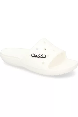 Crocs Damen Schuhe - CLASSIC CROC SLIDE - weiss