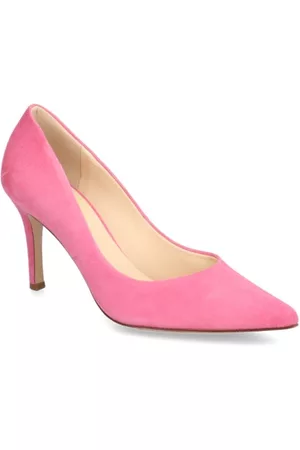 Högl Damen Pumps - Veloursleder Pumps - pink
