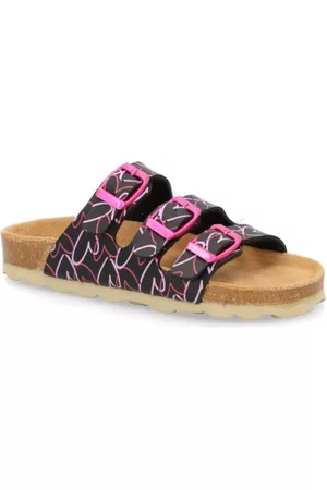Natura Kinder Hausschuhe - Pantoffel - schwarz