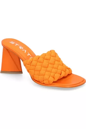 Strategia Damen Hausschuhe - Textil Pantoffel - orange