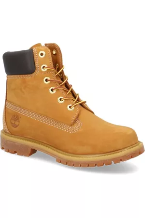 Timberland Damen Schnürstiefel - 6in Premium Boot W-Yellow - gelb