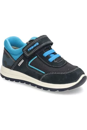 Primigi Kinder Sneakers - Lederkombination Sneaker - blau