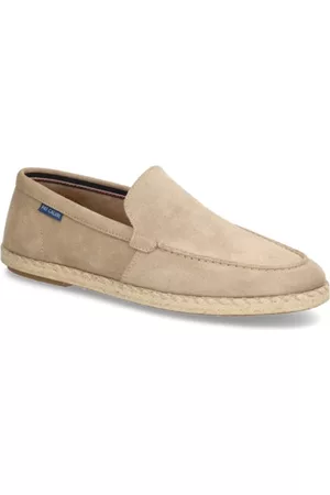 Pat Calvin Herren Espadrilles - Veloursleder Espadrille - beige
