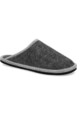 Natura Herren Hausschuhe - Textil Hausschuh - grau