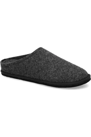 Natura Herren Hausschuhe - Textil Hausschuh - grau