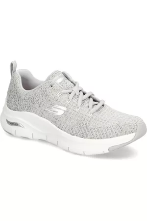 Skechers Damen Sneakers - ARCH FIT - GLEE FOR ALL - grau
