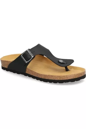 Natura Herren Hausschuhe - Pantoffel - schwarz