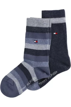 Tommy Hilfiger Kinder Socken & Strümpfe - BASIC STRIPE SOCK 2P - blau