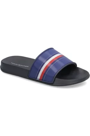 Tommy Hilfiger Kinder Schuhe - REFLECTIVE POOL SLIDE - blau