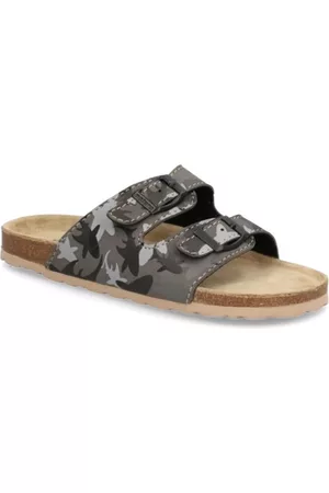 Natura Kinder Hausschuhe - Pantoffel - schwarz