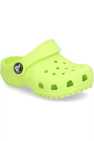 Crocs Kinder Clogs & Pantoletten - CLASSIC CLOG T - grün
