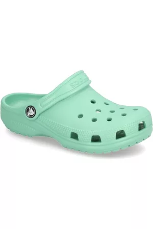 Crocs Kinder Clogs & Pantoletten - CLASSIC CLOG K - grün