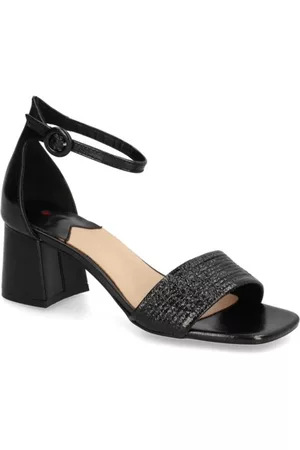 Lazzarini Damen Sandalen - Sandale - schwarz
