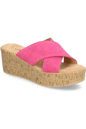 QS by s.Oliver Veloursleder Pantoffel