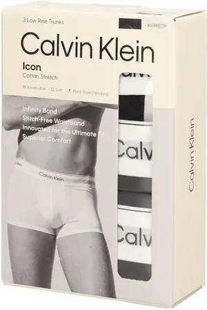 Calvin Klein LOW RISE TRUNK 3PK