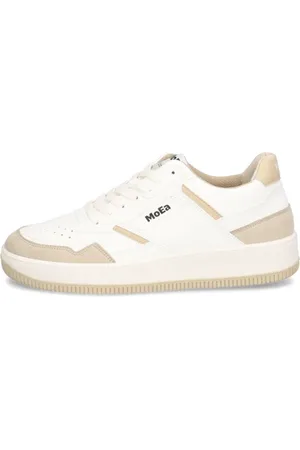 MOEA GEN1 - WHITE & BEIGE SUEDE