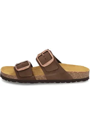 Natura Veloursleder Pantoffel