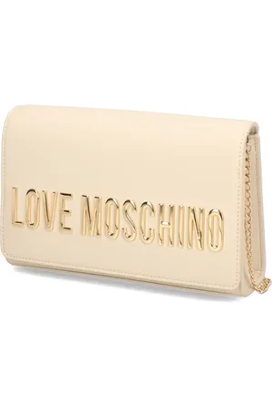Moschino Lederimitat Clutch