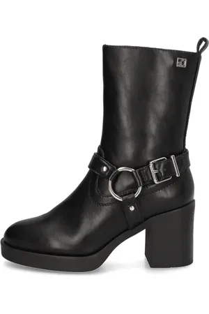 QS by s.Oliver Lederimitat Stiefelette