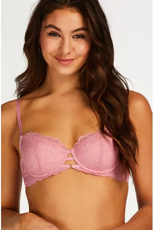 Hunkemöller Damen Bügel BHs - Wattierter Bügel-BH Wies Rose