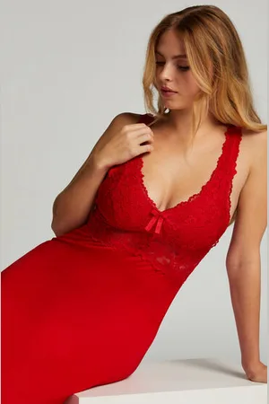 Hunkemöller Slipdress Nora Lace Long