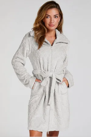 Hunkemöller Bademantel Zip Fleece