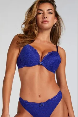 Hunkemöller Vorgeformter Push-up-Bügel-BH Marine