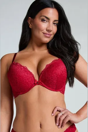 Hunkemöller Vorgeformter Push-up-Bügel-BH Marine