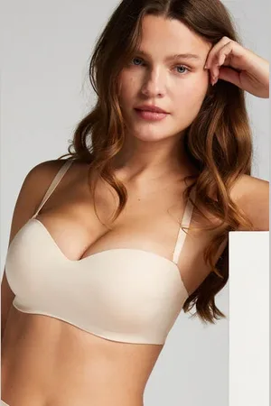 Hunkemöller Gepolsterter trägerloser Push-Up BH mit Bügeln Smooth