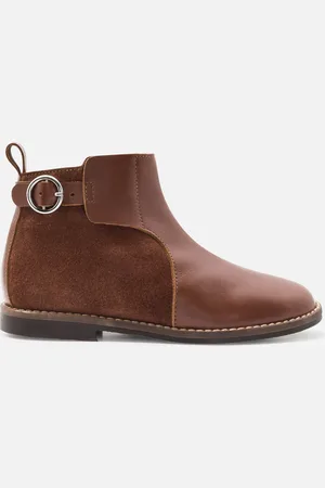Jacadi Mädchen-Stiefeletten aus Leder