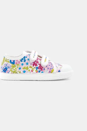 Jacadi Babysneakers für Mädchen aus Liberty-Canvas