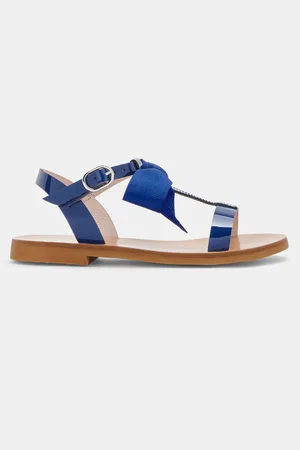 Jacadi Offene Kindersandalen für Mädchen aus Lackleder