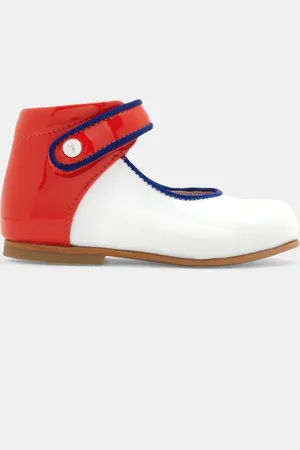 Jacadi Babyriemchenschuhe für Mädchen im Color-Blocking-Design