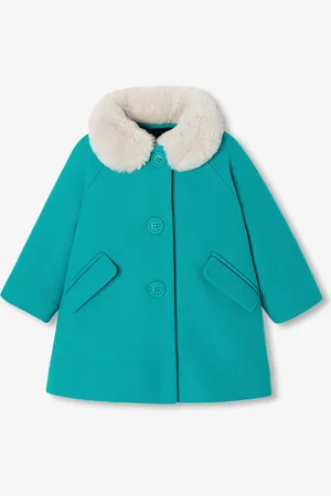 Jacadi Mantel aus Wollstoff Kleinkind Mädchen