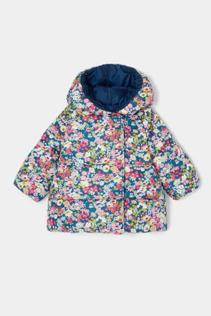 Jacadi Baby-Daunenjacke für Mädchen mit Liberty-Print