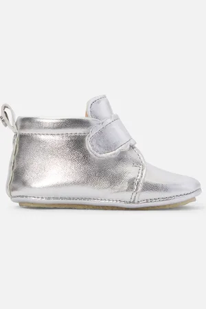 Jacadi Baby-Krabbelschuhe für Mädchen aus irisierendem Leder