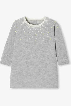 Jacadi Strickkleid Kleinkind Mädchen