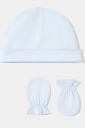 Jacadi Set aus Mütze und Fäustlingen
