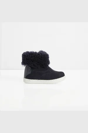 Jacadi Boots mit Schafsfellkrempe
