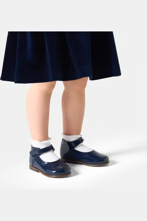 Jacadi Riemchenschuhe für kleine Mädchen aus Lackleder