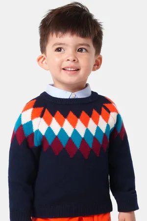 Jacadi Jacquard-Pullover für Jungen
