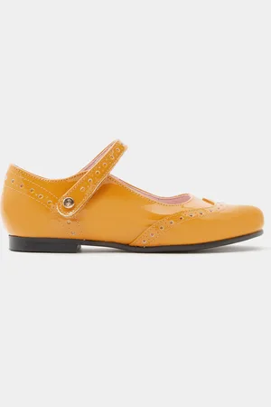 Jacadi Kinder-Riemchenschuhe für Mädchen aus Lackleder
