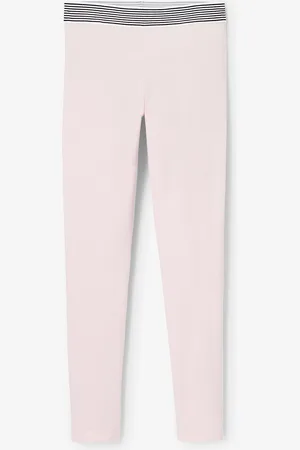 Jacadi Mädchenleggings aus Baumwollpikee
