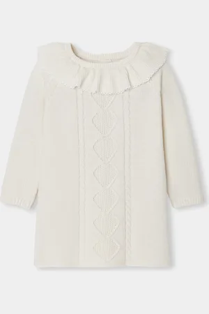 Jacadi Strickkleid Kleinkind Mädchen
