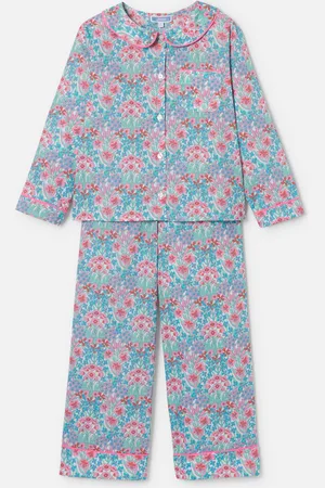 Jacadi Mädchenpyjama aus Liberty-Stoff