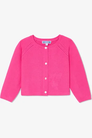 Jacadi Cardigan für Mädchen aus Krausstrick